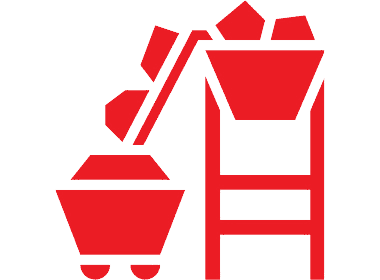 Icon of a person cleaning a window with a bucket and squeegee.