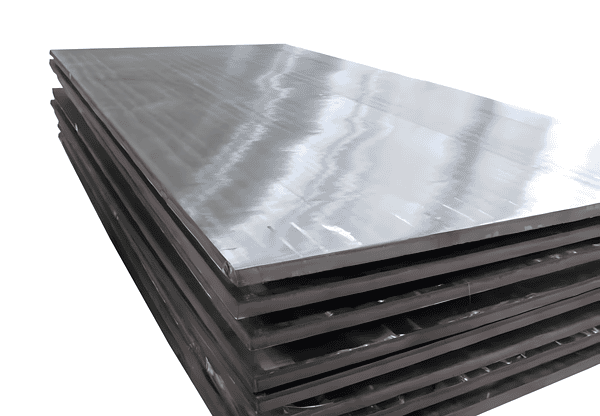 Steel plates labeled Mn13, known for their high manganese content and wear resistance.