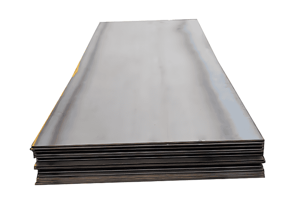 Steel plates labeled NM400, known for their high wear resistance and toughness.