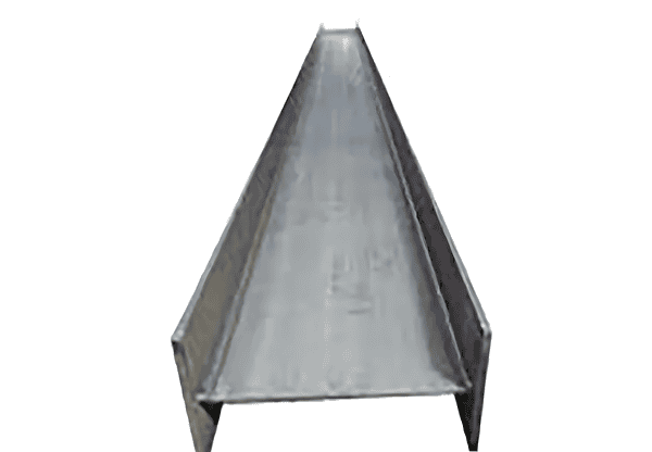 Steel beam labeled Q345, known for its high strength and versatility in construction.