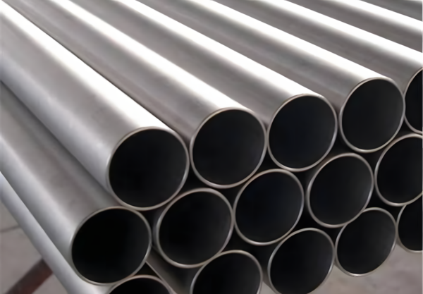 There are some 316L stainless steel pipelines.