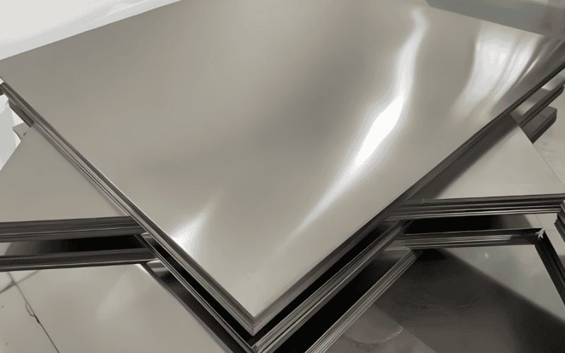 There are some 321 stainless steel sheets.