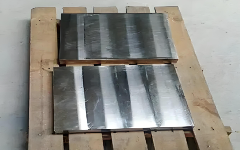 There are two 405 stainless steel plates.