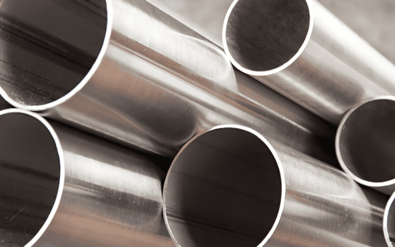 There are some 410S stainless steel pipes.