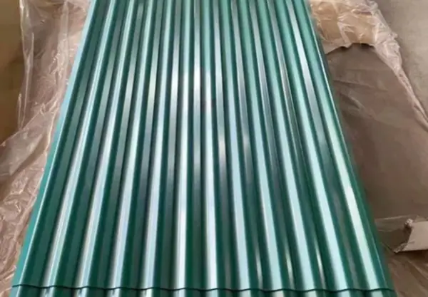 Chapa de cobertura de aço galvanizado