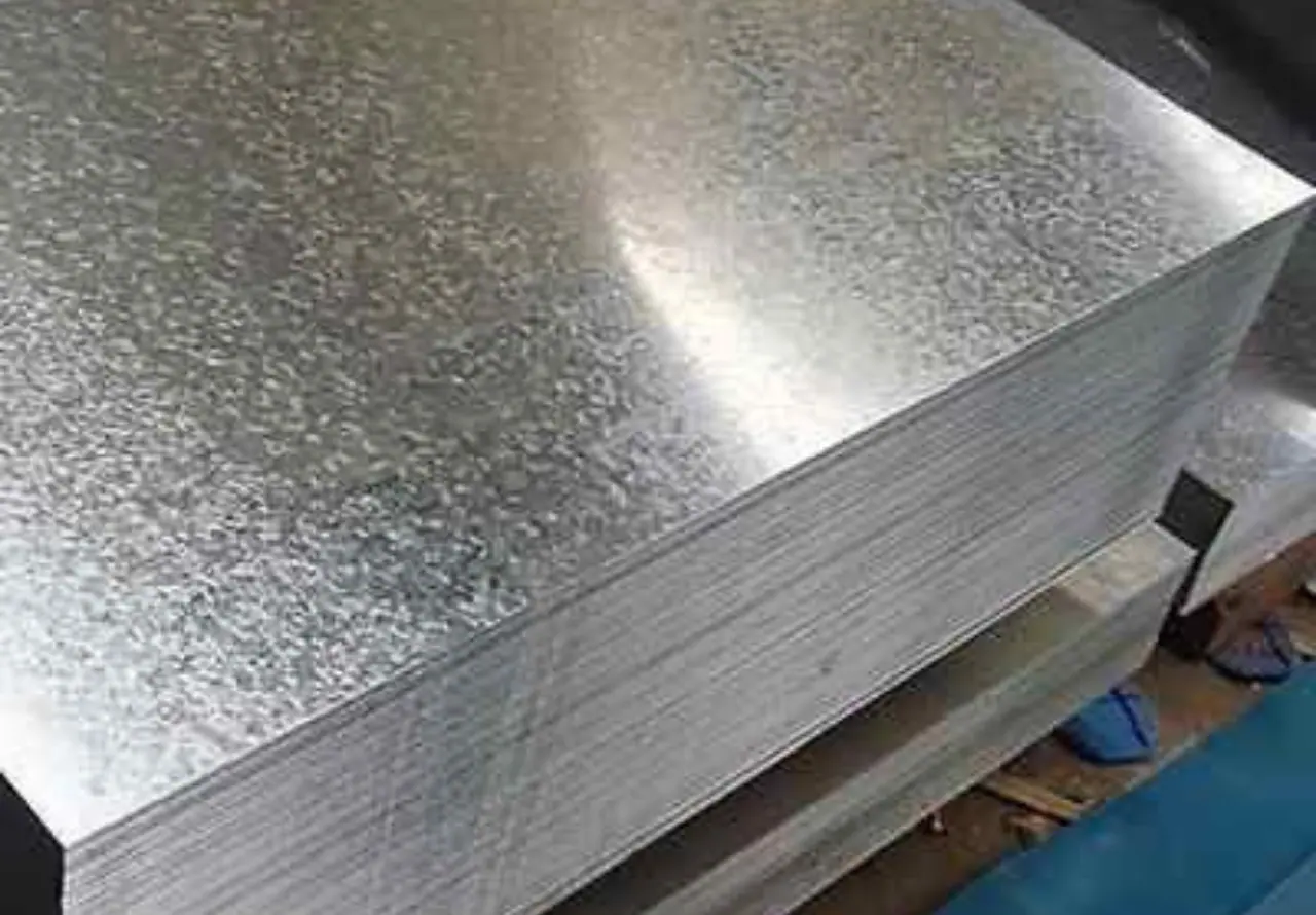 Galvanized steel sheet