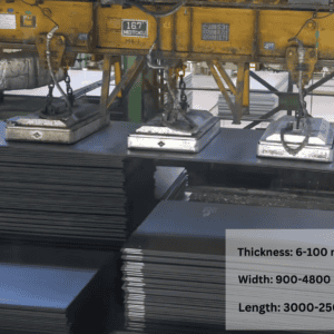 A737 plate Thickness: 6-100 mm Width: 900-4800 mm Length: 3000-25000 mm