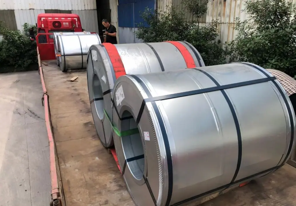 Bobinas de acero galvanizado