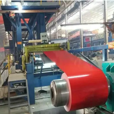 Processamento de aço galvanizado PPGI