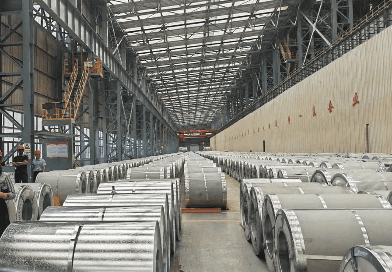Galvanized steel coil wareHouse