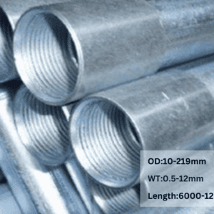 Tubo de acero galvanizado