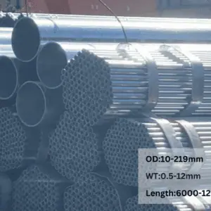 Tubo de acero galvanizado