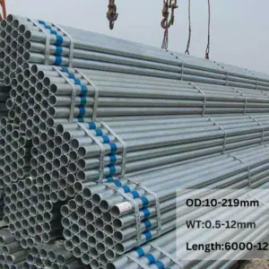 Tubo de acero galvanizado