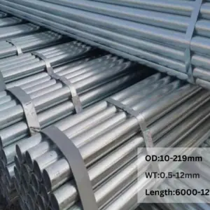 Tubo de acero galvanizado