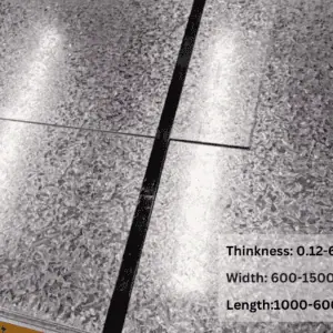 Galvanized steel sheet