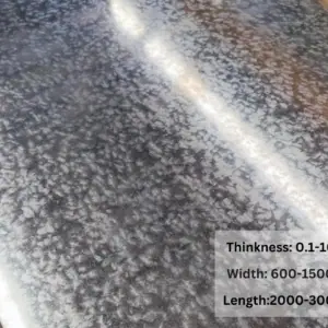 Thép mạ kẽm Big Spangle