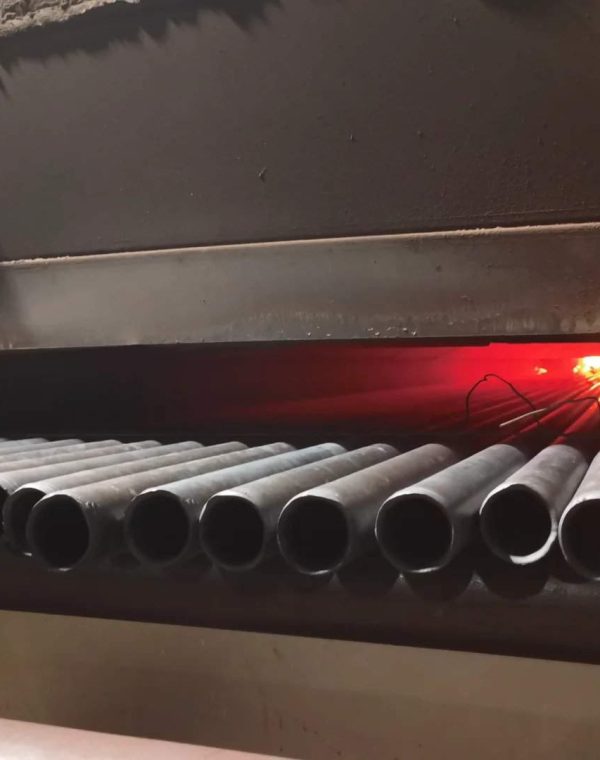 heat straightening steel tubes